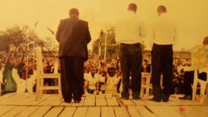 Crusade in Bujumbura city in Burundi.