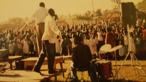 Crusade in Umoja market Kenya