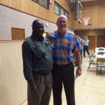 Bro Robert and Mayor Shelton in central city , LA USA