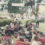 Bro Makona feeding street children